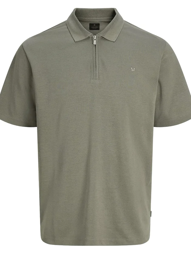 Ethan Ss Zip Polo Sn