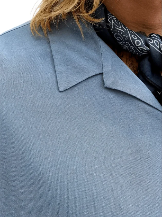 Jeff Resort Solid Shirt Ss Sn