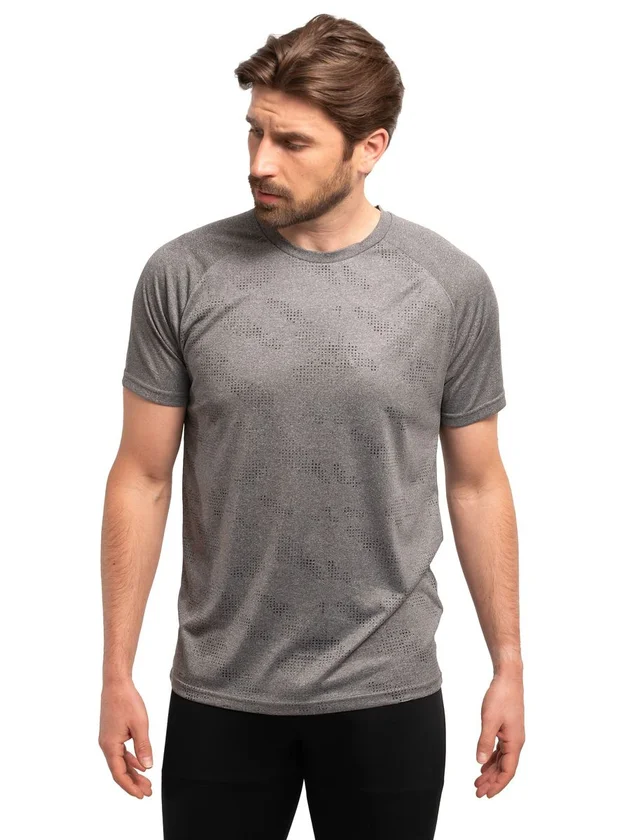 T-shirt running homme RUKKA Muukko Prnt respirant et stretch