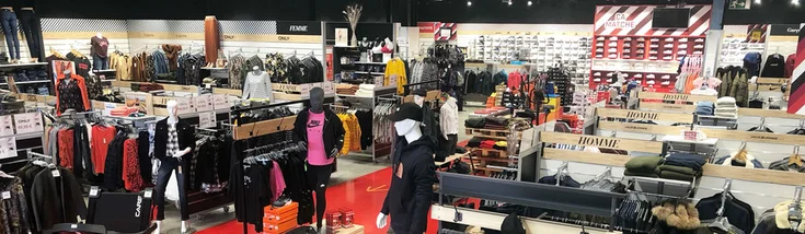 Intérieur du magasin SPORT 2000 HAGETMAU