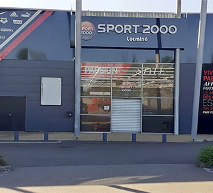Extérieur du magasin SPORT 2000 BIGNAN - LOCMINE
