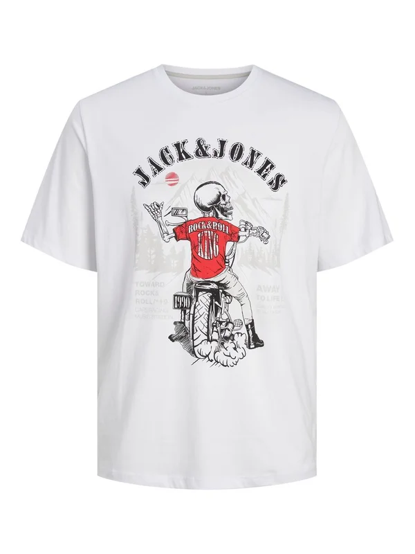 Jjskull Rock Tee Ss Crew Neck