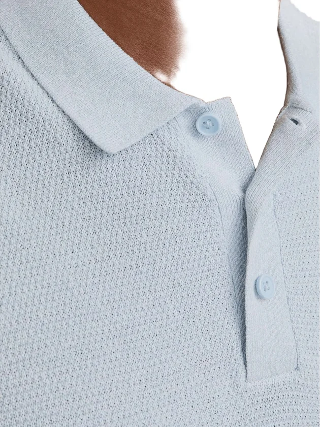 JJEGEORGE Knit Polo SS SN