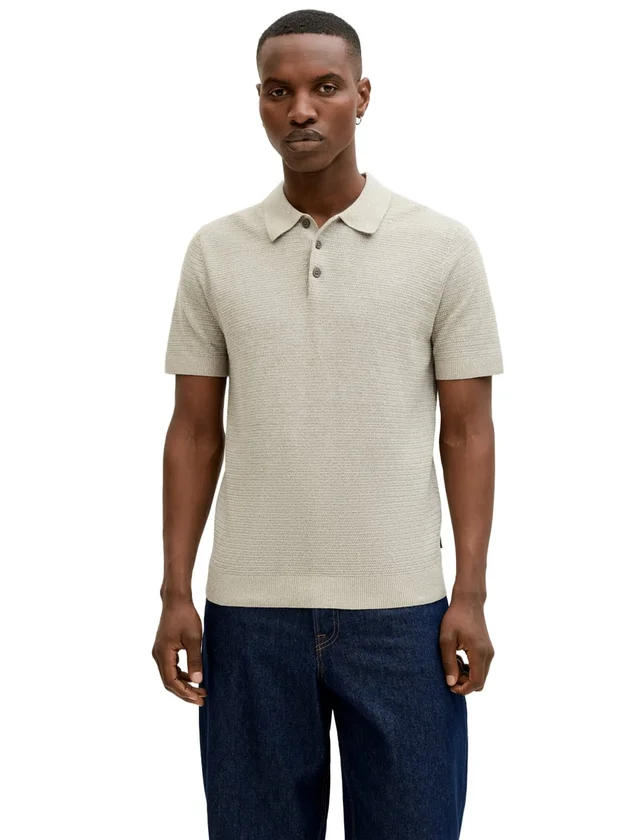 Bluriley Knit Polo Ss Sn