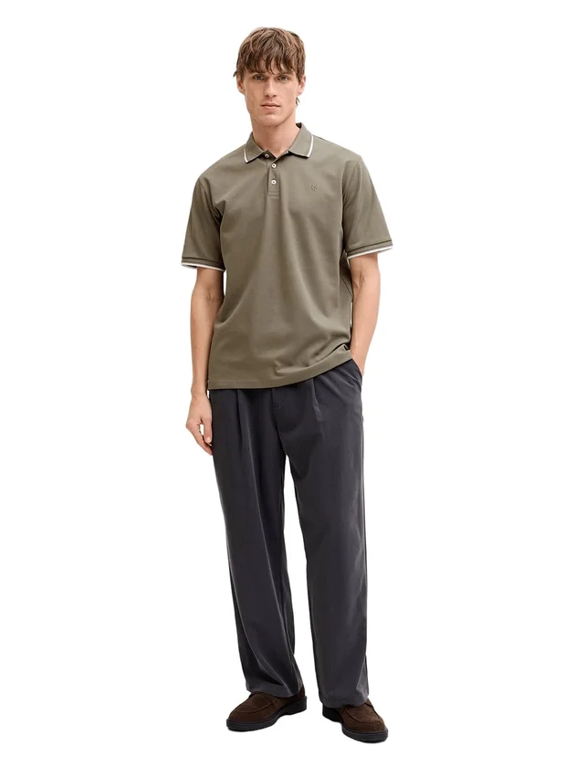 Ethan Detail Ss Polo Sn