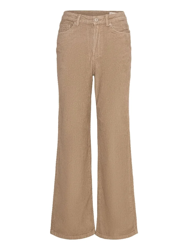 Tessa Hr Wide Corduroy Pants