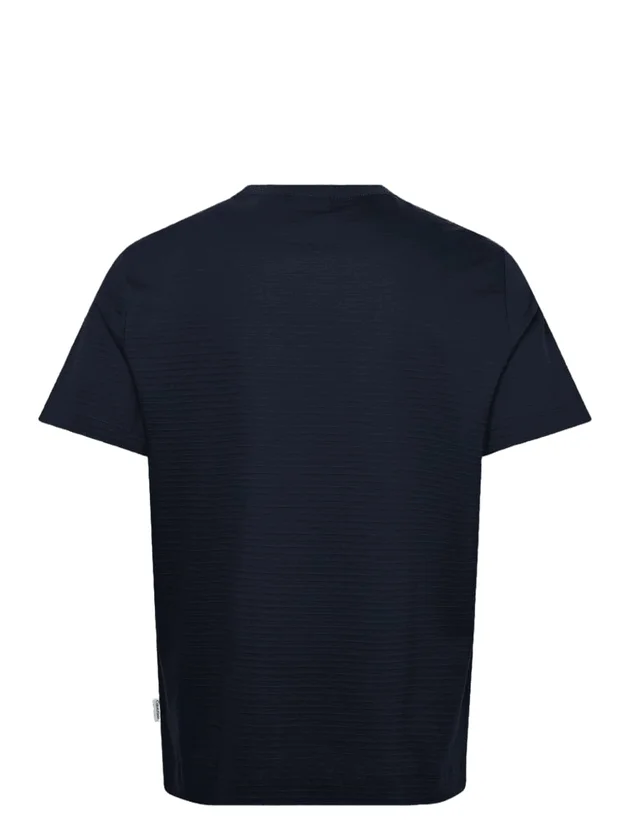 Textured Stripe Crewnk Tee