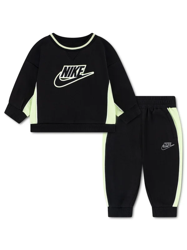 Nkn Ft Color Blocked Crew Set
