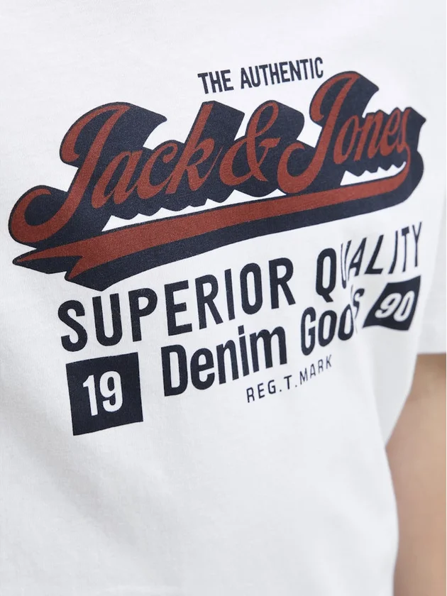 JJElogo Tee Ss Oneck 2 Col AW25 Noos
