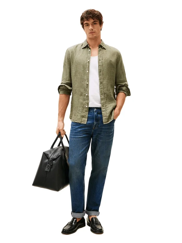 Pigment Dyed Li Solid Rf Shirt