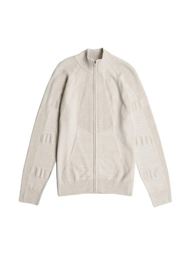 3D Biker Full Zip Knit