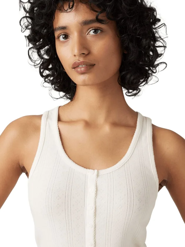Dry Goods Pointelle Tank