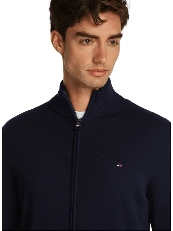 Essential Cotton Zip Thru