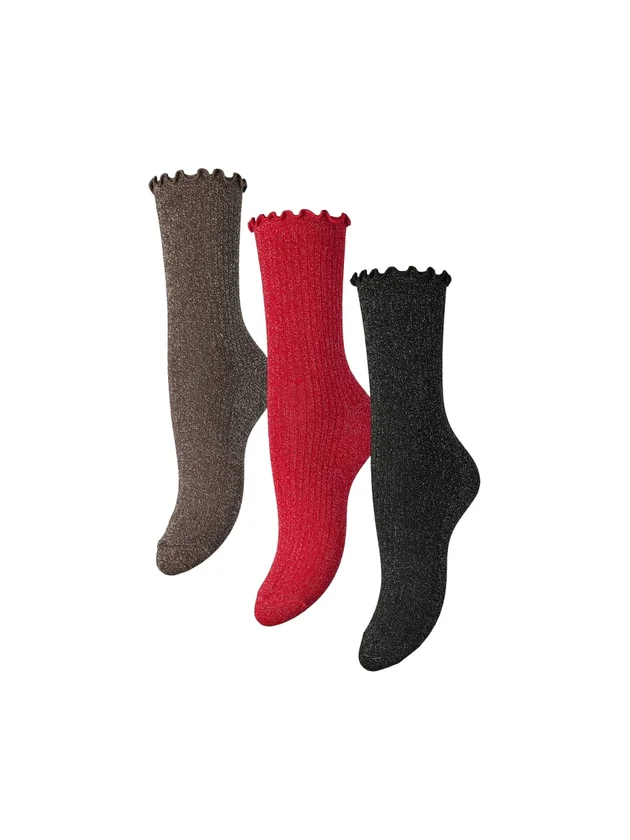 Frill Sock 3 Pack Box