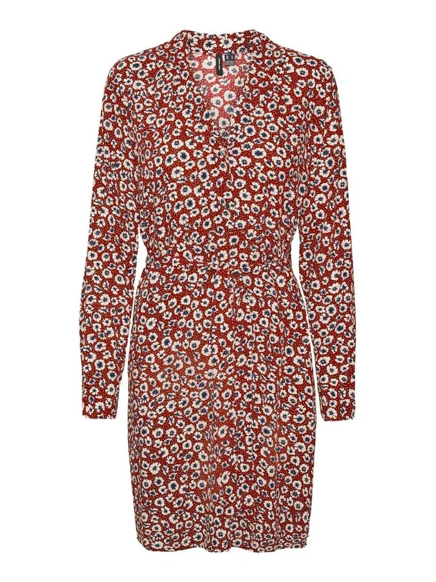 Vmbana L S Abk Dress Wvn Lcs Ga