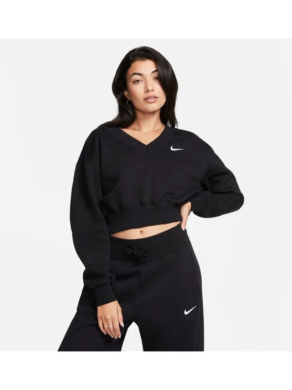Phnx Flc Crop Vneck
