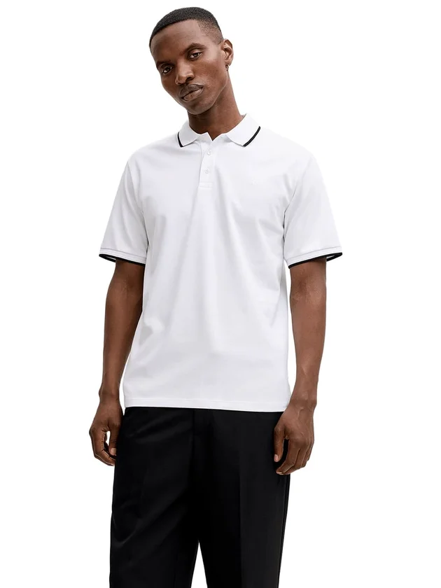 Ethan Detail Ss Polo Sn