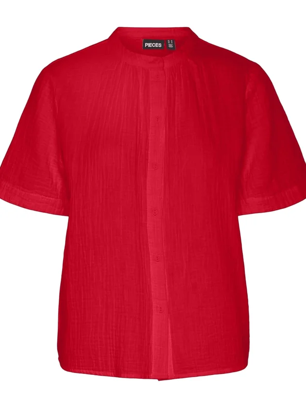 Astina Ss Shirt Wvn Msa