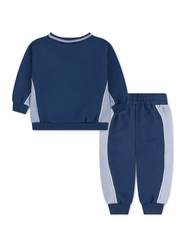 Nkn Ft Color Blocked Crew Set