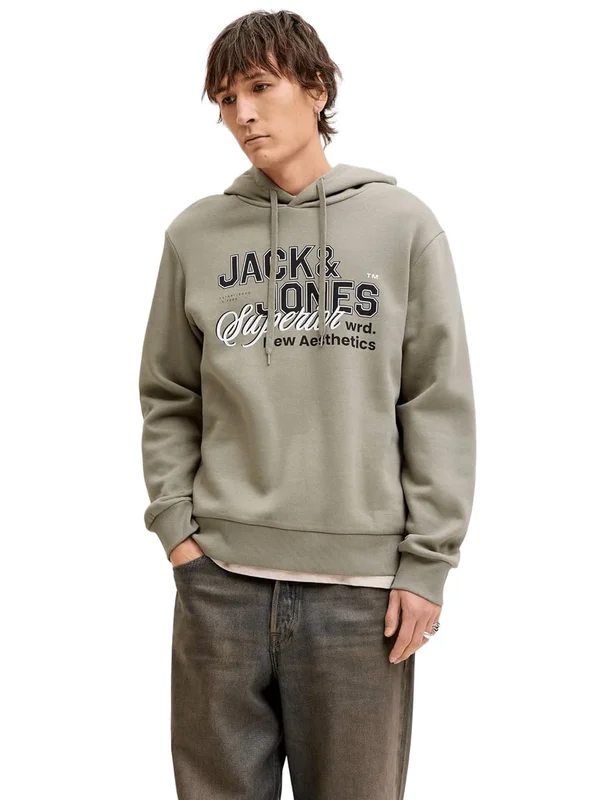JJElogo Sweat Hood 2 Col 25 26 Noos