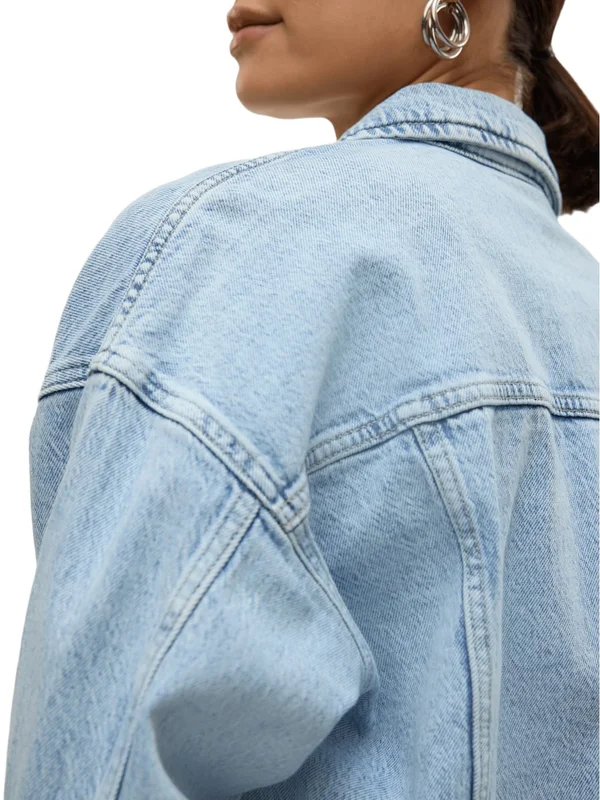 Vmtessa LS Oversize Denim Jacket Ga Noos