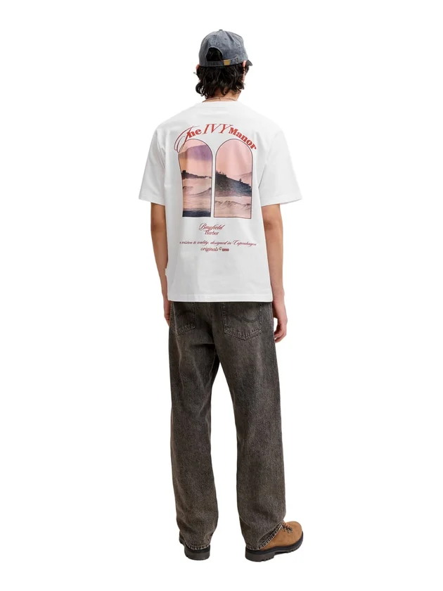 Jormontauk Photo Back Tee Ss Cn
