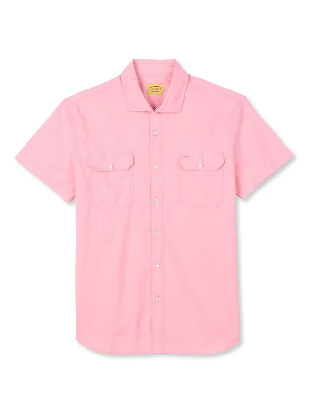Chemise Manches Courtes Chambray