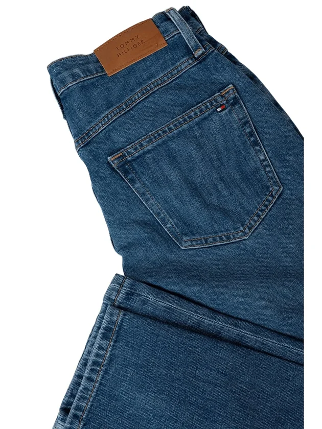Classic Straight Rw Mid Blue