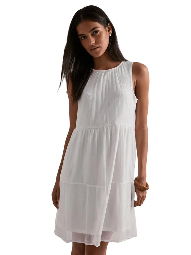 Clara Sl Dress Wvn BC