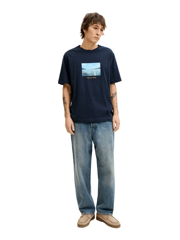 Jornorrebro Photo Tee Ss Crew Neck Ln