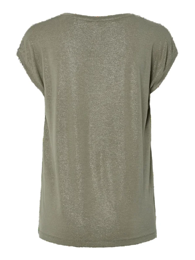 Pcalice Ss Glitter Tee