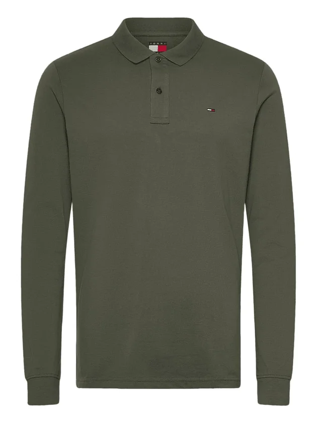 Tjm Slim Placket Polo Ls Ext