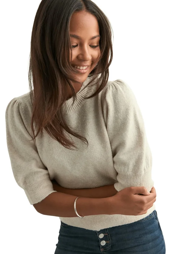 Offy 2/4 O Neck Pullover Ga Noos