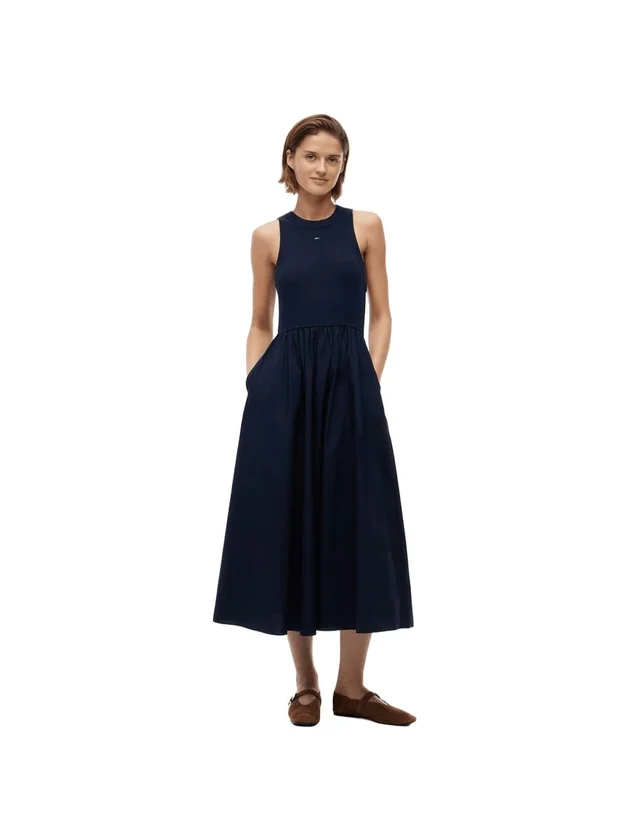 Rib Poplin Tank