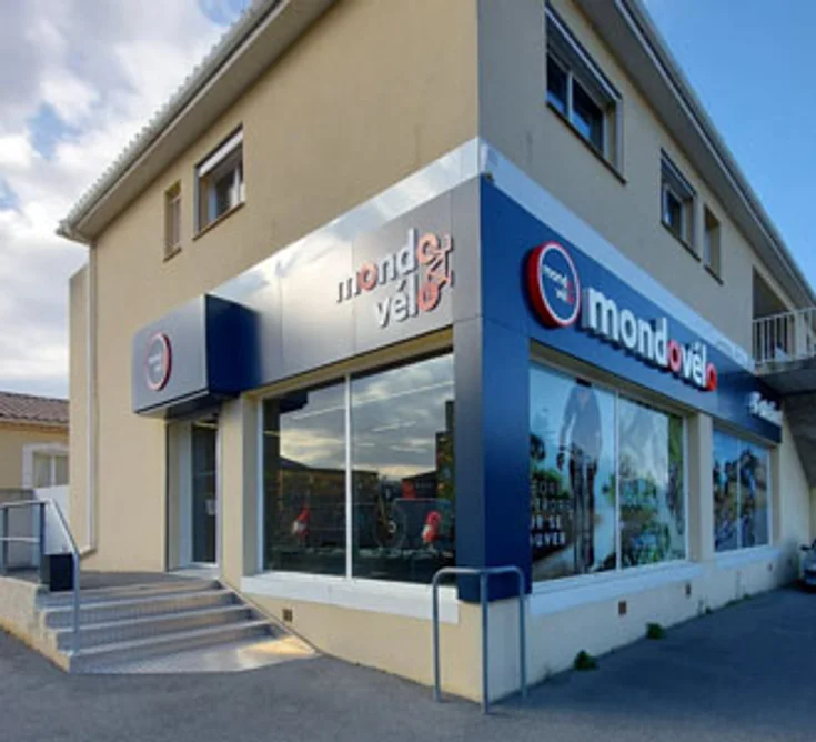 Extérieur du magasin MONDOVELO NARBONNE
