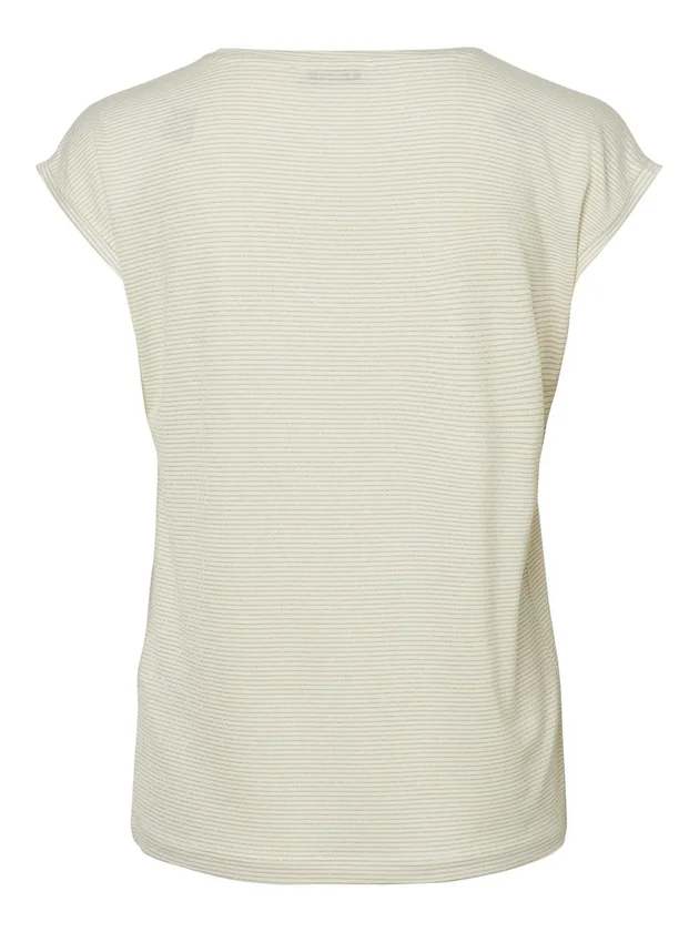 Pcbillo Tee Lurex Stripes