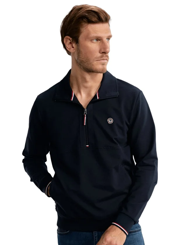 Tricolore Sweat Zip