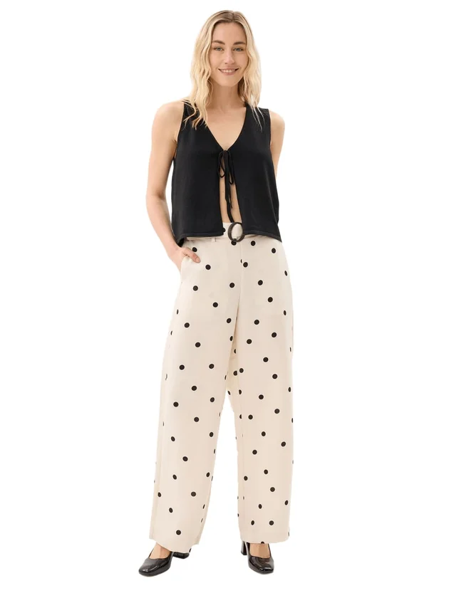 Vmjoan Hw Wide Pant Wvn Btq