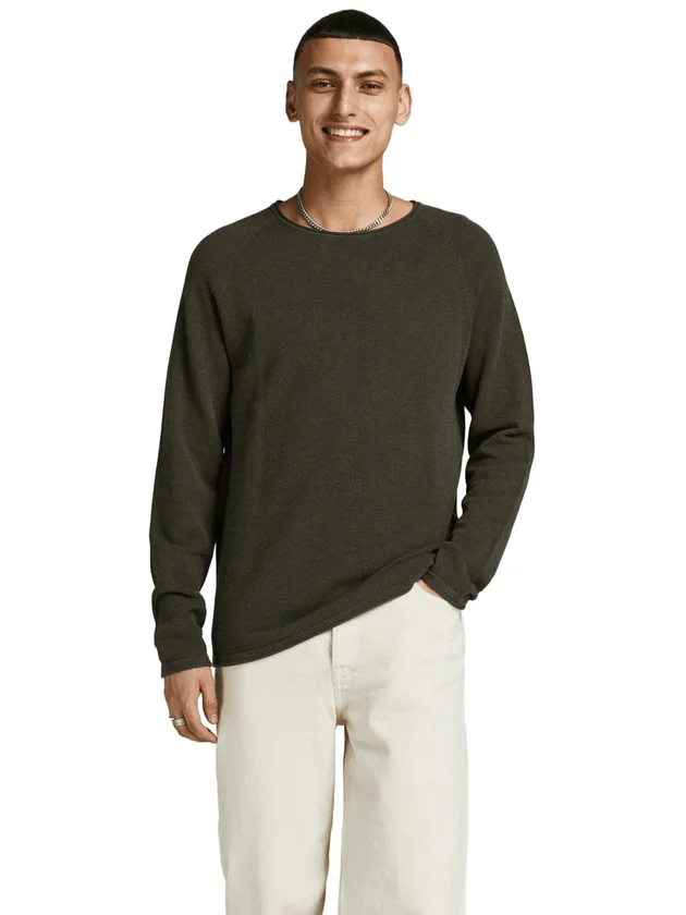 Jjehill Knit Crew Neck Noos