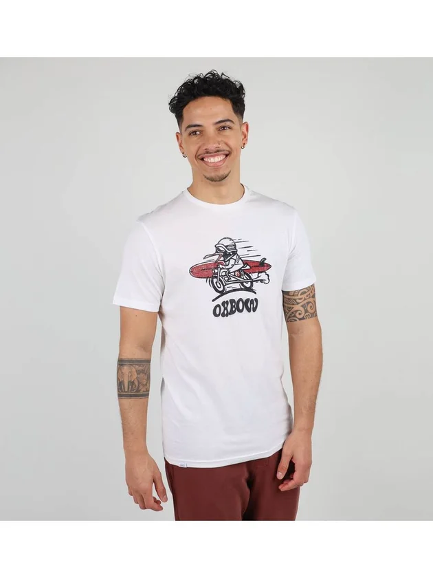 Tee Shirt Manches Courtes Graphiqu