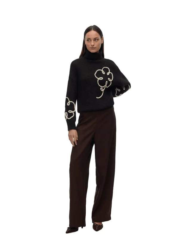 Fatima LS Rollneck Pullover