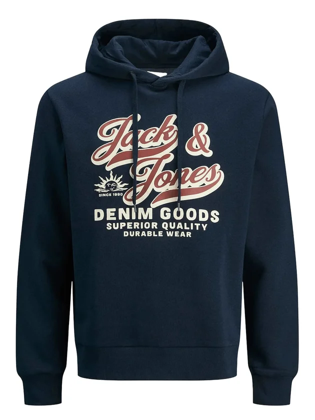 JJElogo Sweat Hood 2 Col 25 26 Noos