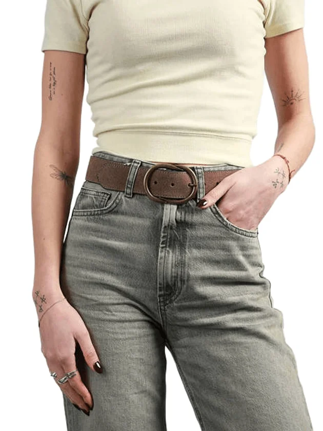 Pclaura Suede Jeans Belt