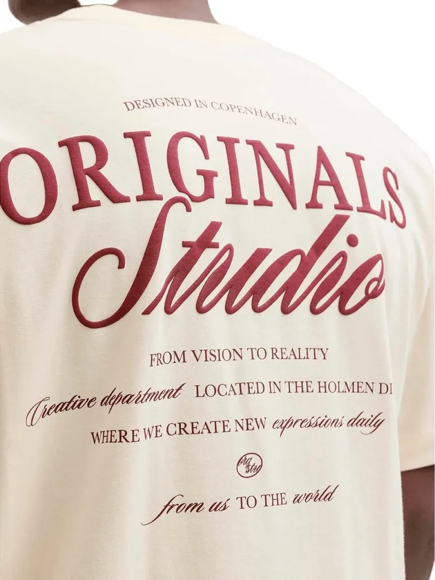 Jornorrebro Typo Tee Ss Crew Neck Noos