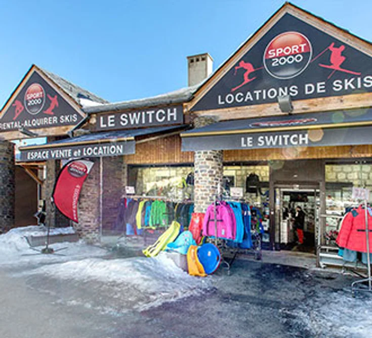 Extérieur du magasin SPORT 2000 LES ANGLES LE SWITCH