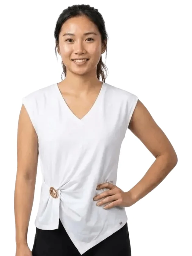 Fashion T Shirt W Metal Application