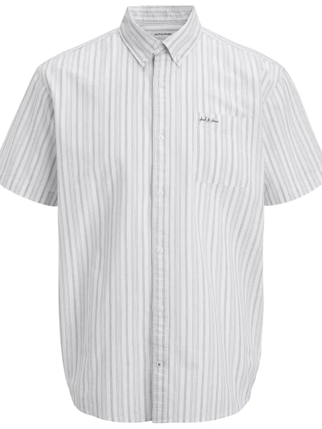 Jjdevin Stripe Shirt Ss