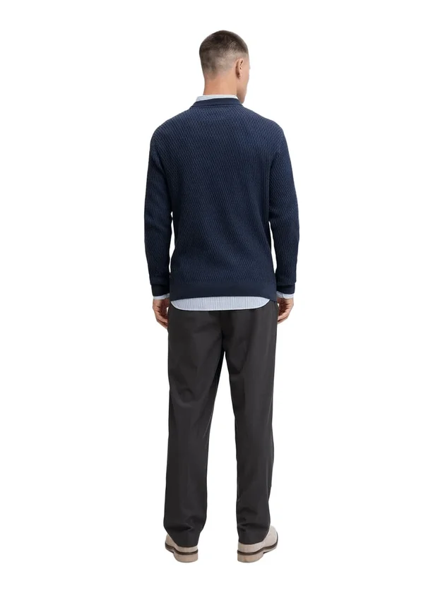 Blareagan Knit Crew Neck