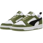 OLIVE GREEN-PUMA BLACK-PUMA WHITE