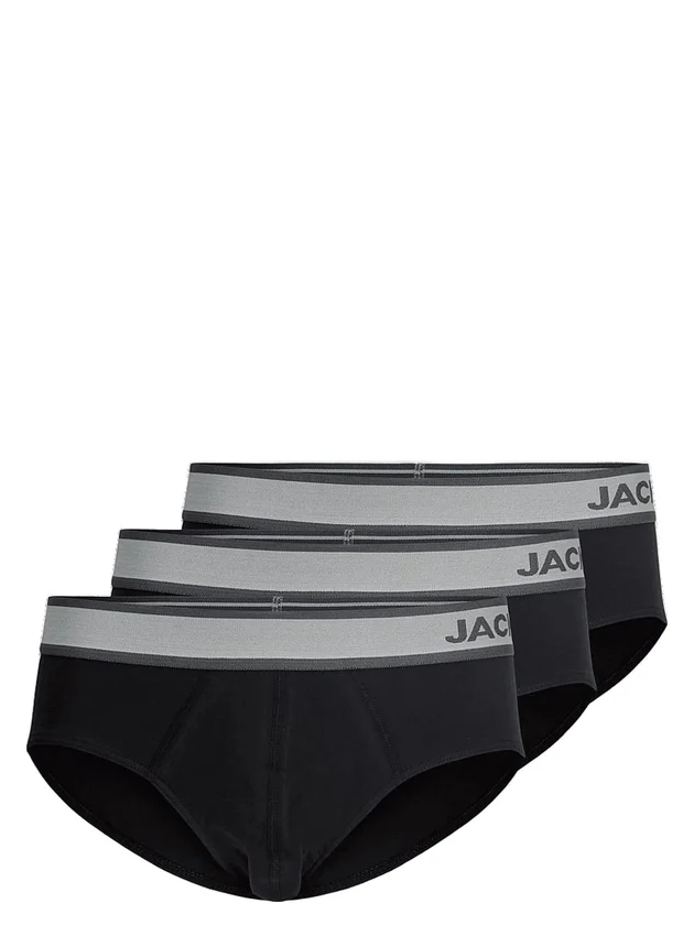 Jaceaston Solid Briefs 3 Pack
